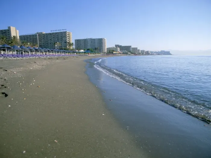 Framed Print : Beach, Torremolinos Framed Print : Beach, Torremolinos