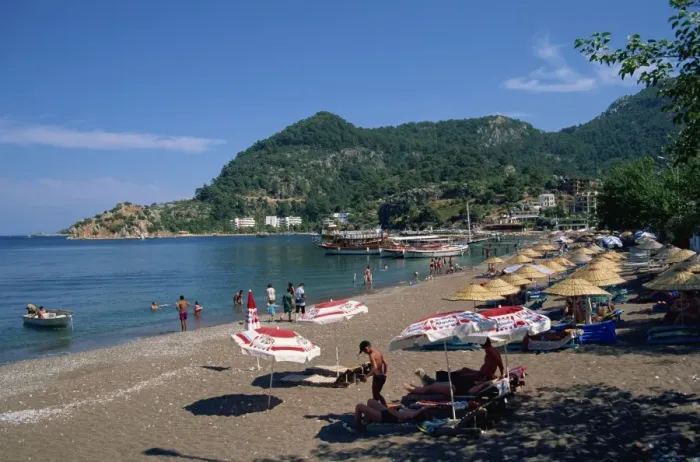 Framed Print : Beach, Turunc, near Marmaris, Anatolia, Turkey, Asia Minor, Eurasia Framed Print : Beach, Turunc, near Marmaris, Anatolia, Turkey, Asia Minor, Eurasia