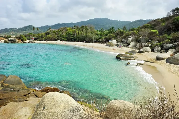 Framed Print : Beaches of Arrecifes, Tayrona National Natural Park, Department of Magdalena, Caribbean Region, Colombia, South America Framed Print : Beaches of Arrecifes, Tayrona National Natural Park, Department of Magdalena, Caribbean Region, Colombia, South America