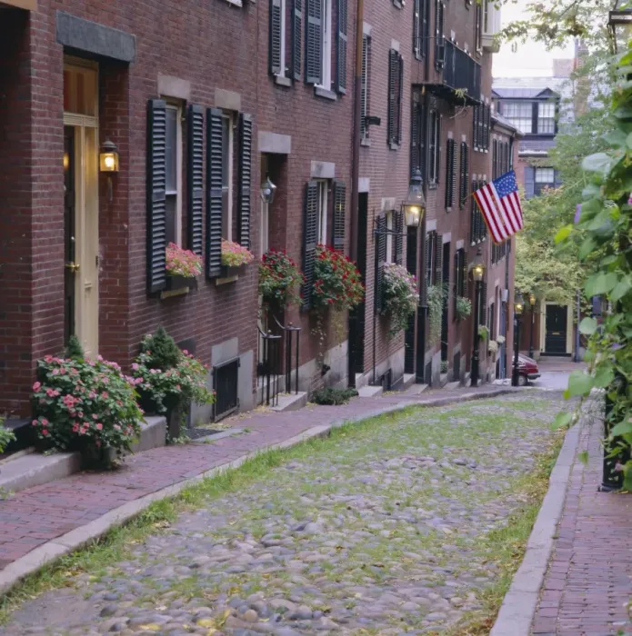 Framed Print : Beacon Hill