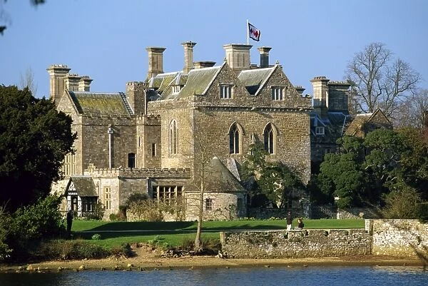Beaulieu Abbey, given by King Henry VIII to the Montagu family during the 16th century dissolution of the monasteries, Hampshire, England, United