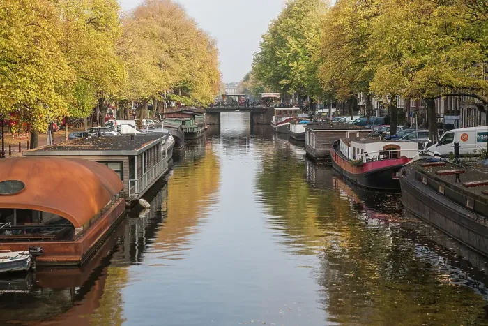 Framed Print : Beautiful canals, Amsterdam, North Holland, The Netherlands Framed Print : Beautiful canals, Amsterdam, North Holland, The Netherlands