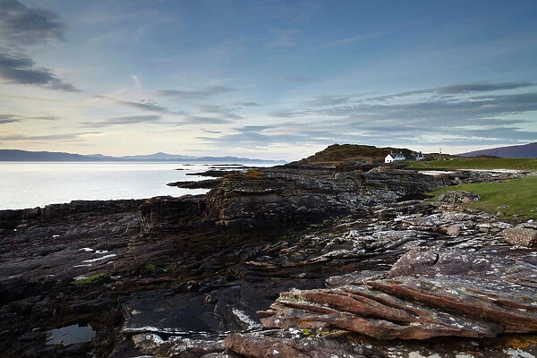 The beautiful coastline of the Applecross Peninsula at Ardban, Ross Shire, Scotland, United Kingdom, Europe