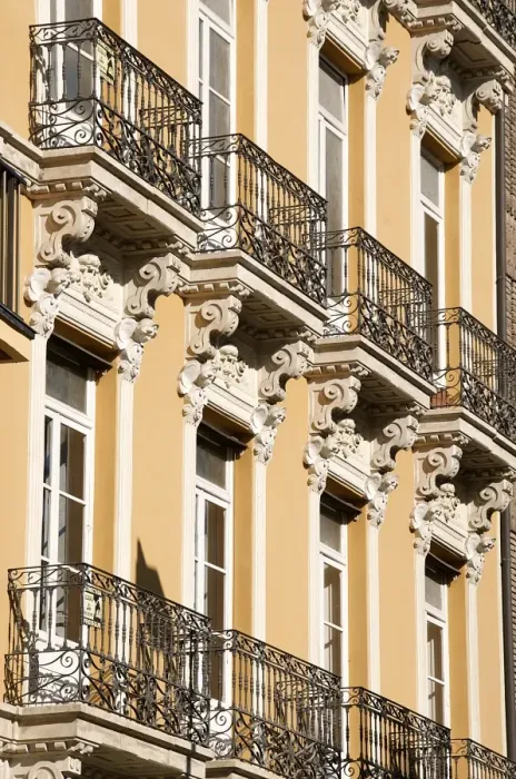 Framed Print : A beautiful facade, Alicante, Valencia province, Spain, Europe Framed Print : A beautiful facade, Alicante, Valencia province, Spain, Europe