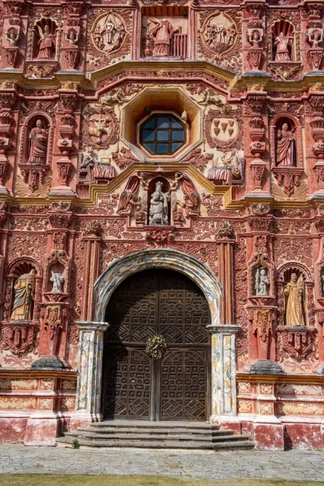 Framed Print : Beautiful facade of the Landa Mission, UNESCO World Heritage Site Framed Print : Beautiful facade of the Landa Mission, UNESCO World Heritage Site