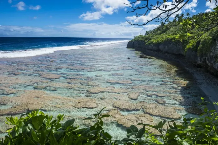 Framed Print : Beautiful low tide pools, Niue, South Pacific, Pacific Framed Print : Beautiful low tide pools, Niue, South Pacific, Pacific