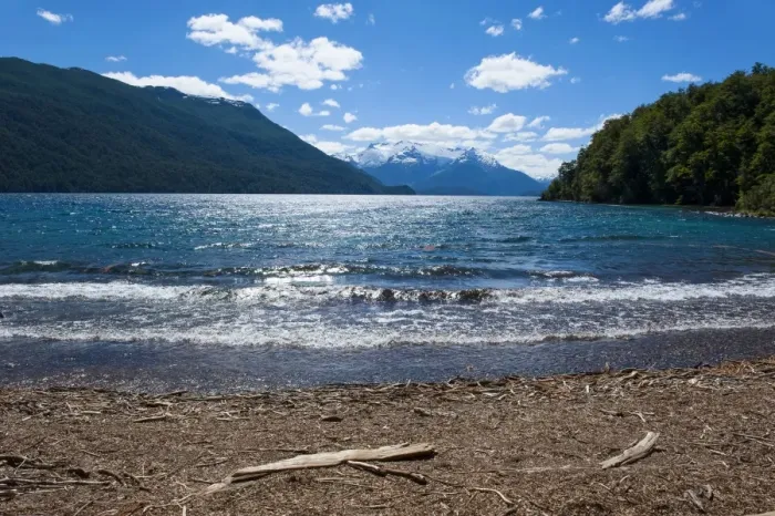 Framed Print : Beautiful mountain lake in the Los Alerces National Park, Chubut, Patagonia, Argentina, South America Framed Print : Beautiful mountain lake in the Los Alerces National Park, Chubut, Patagonia, Argentina, South America
