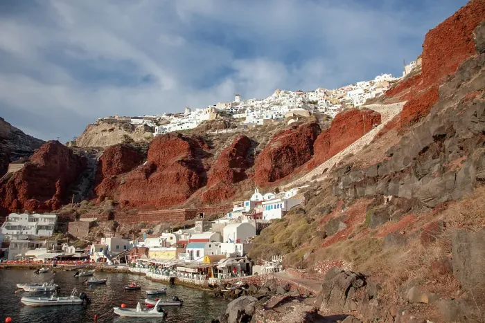 Framed Print : Beautiful Santorini island, Cyclades, Greek Islands, Greeece Framed Print : Beautiful Santorini island, Cyclades, Greek Islands, Greeece
