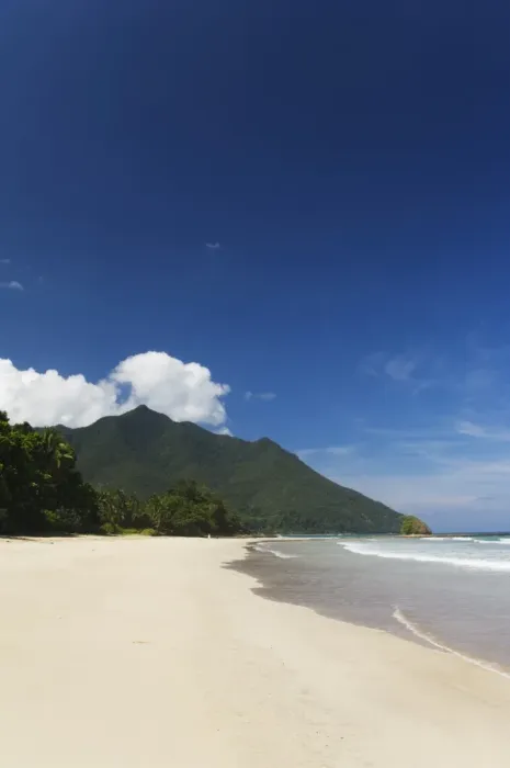 Framed Print : Beautiful white sand on Sabang Beach Framed Print : Beautiful white sand on Sabang Beach