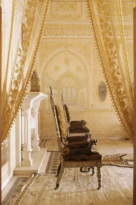 Framed Print : The beautifully gilded Durbar Hall