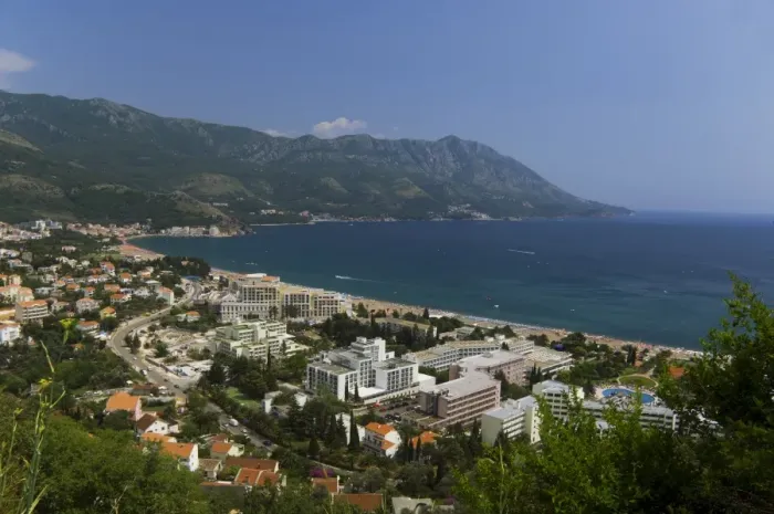 Framed Print : Becici, near Budva
