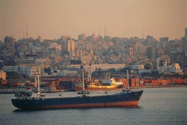 Beirut harbour