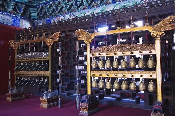 A bell room in the Palace of Peace and Longevity at Zijin Cheng The Forbidden City Palace Museum