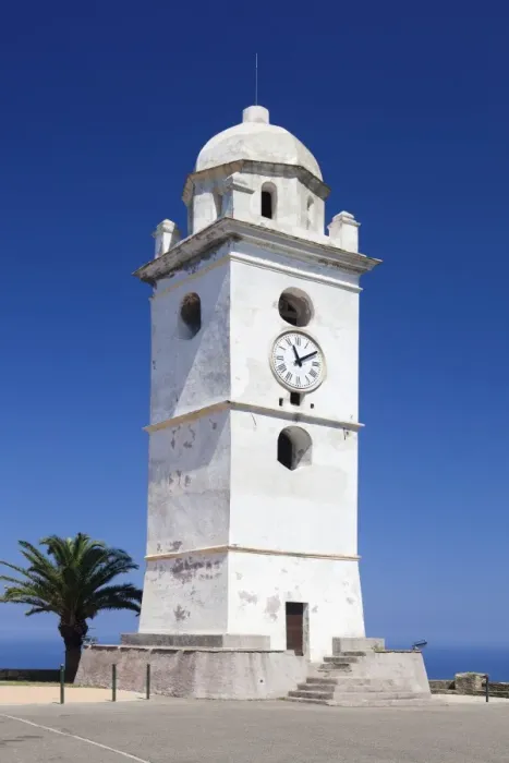 Framed Print : Bell tower, Canari, Corsica, France, Mediterranean, Europe Framed Print : Bell tower, Canari, Corsica, France, Mediterranean, Europe