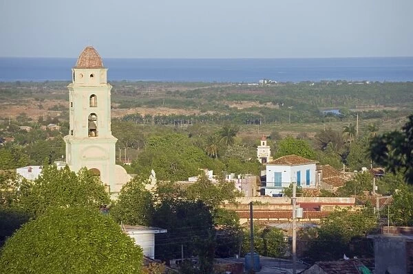 Bell tower of Museo Nacional de la Lucha Contra Bandidos, Trinidad, UNESCO World Heritage Site