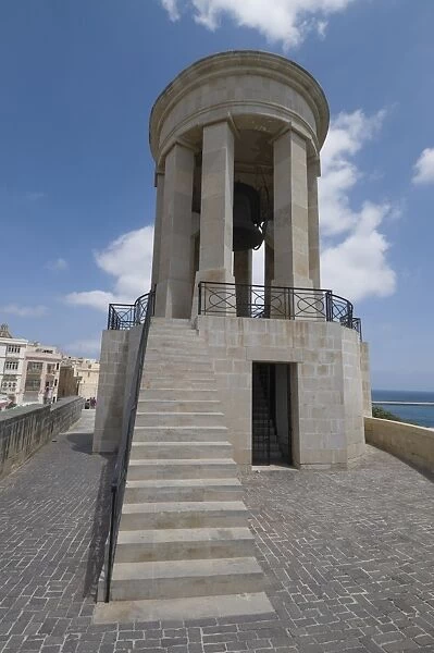 Bell tower near Fort St. Elmo, Valletta, Malta, Europe