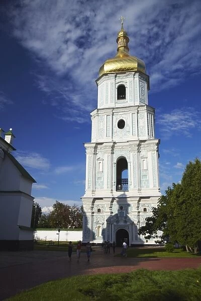 Bell Tower of St. Sophias Cathedral, UNESCO World Heritage Site, Kiev
