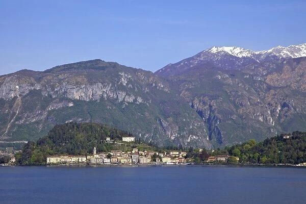 Bellagio on Lake Como in spring sunshine, Lombardy, Italian Lakes, Italy, Europe