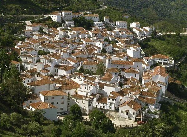 Benadalid in the Genal Valley, Andalucia, Spain, Europe