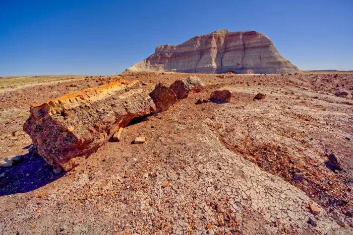 Framed Print : A Bentonite formation in Petrified Forest National Park near Crystal Forest called Framed Print : A Bentonite formation in Petrified Forest National Park near Crystal Forest called