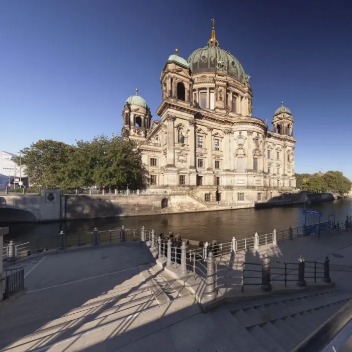 Framed Print : Berliner Dom (Berlin Cathedral), Spree River, Museum Island, UNESCO World Heritage Site