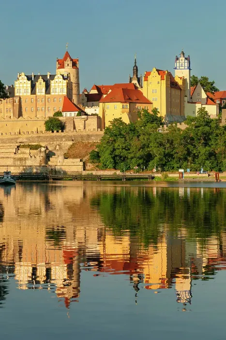 Framed Print : Bernburg Castle, Bernburg, Saaletal (Saale Valley), Saxony-Anhalt, Germany, Europe