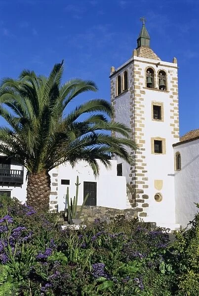 Betancuria church, Betancuria, Fuerteventura, Canary Islands, Spain, Europe