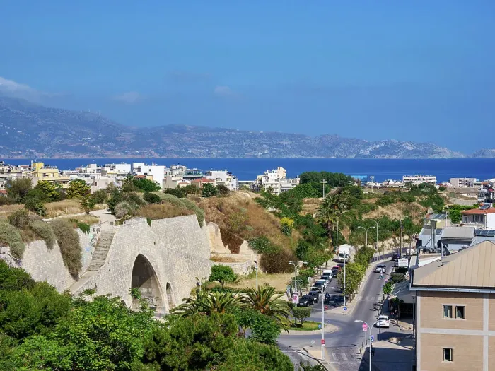 Framed Print : Bethlehem Gate, elevated view, City of Heraklion, Crete, Greek Islands, Greece, Europe Framed Print : Bethlehem Gate, elevated view, City of Heraklion, Crete, Greek Islands, Greece, Europe