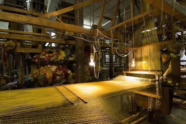 Bevilacqua hand weaving factory in Venice, Veneto, Italy, Europe