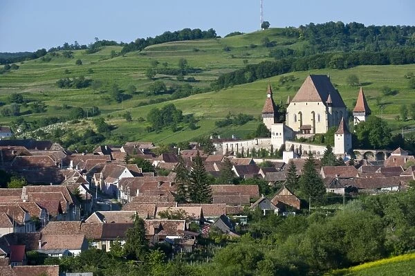 Biertan, village with fortified churches, UNESCO World Heritage Site, Saxonian churches