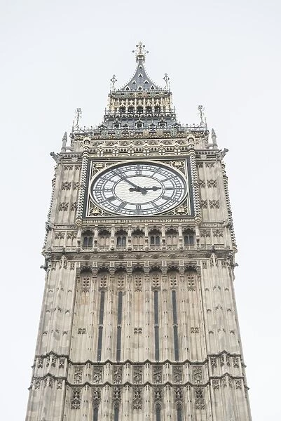 Big Ben (Elizabeth Tower), Houses of Parliament, Westminster, London, England, United Kingdom