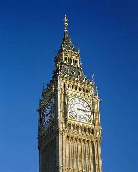 Big Ben, Houses of Parliament, London, England, UK, Europe