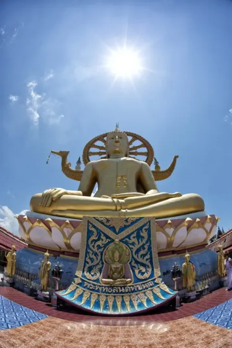 Framed Print : Big Buddha Temple (Wat Phra Yai), Koh Samui, Thailand, Southeast Asia, Asia Framed Print : Big Buddha Temple (Wat Phra Yai), Koh Samui, Thailand, Southeast Asia, Asia