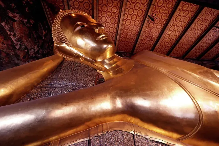 Framed Print : Big Reclining golden Buddha statue (Phra Buddhasaiyas), Wat Pho (Temple of the Reclining Buddha), Bangkok, Thailand, Southeast Asia, Asia Framed Print : Big Reclining golden Buddha statue (Phra Buddhasaiyas), Wat Pho (Temple of the Reclining Buddha), Bangkok, Thailand, Southeast Asia, Asia