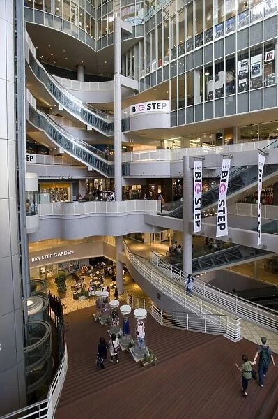 Big Step retail complex in Amerika-mura (American Village), center of youth culture in Osaka