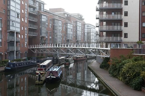 Birmingham Canal Navigations (BCN), Birmingham, West Midlands, England, United Kingdom