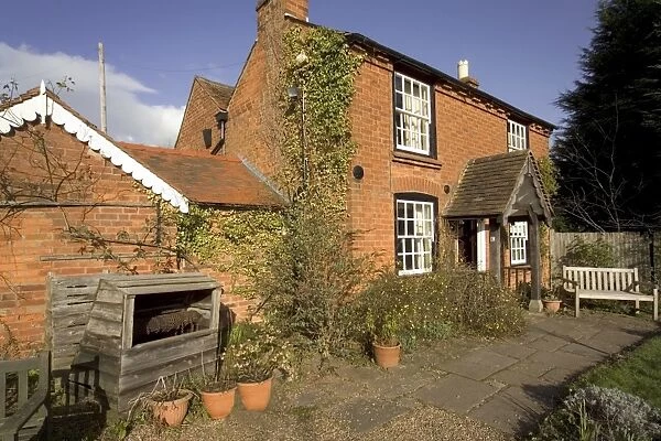 Birthplace of the composer Edward Elgar, Broadheath, Malvern Hills, Worcestershire
