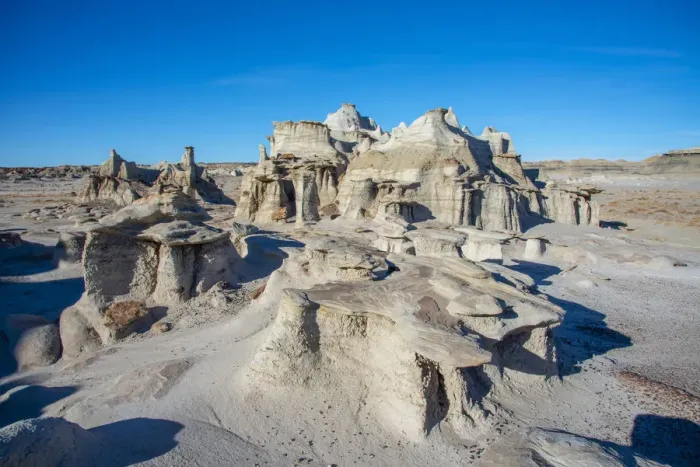 Framed Print : Bisti / De-Na-Zin Wilderness in New Mexico, United States of America, North America Framed Print : Bisti / De-Na-Zin Wilderness in New Mexico, United States of America, North America