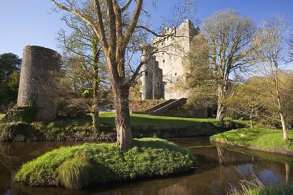 Blarney Castle in springtime, County Cork, Munster, Republic of Ireland, Europe