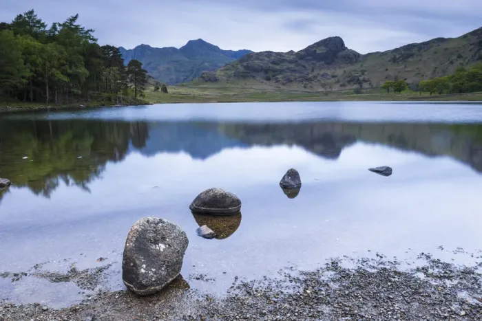 Framed Print : Blea Tarn at sunrise, Lake District National Park, UNESCO World Heritage Site, Cumbria Framed Print : Blea Tarn at sunrise, Lake District National Park, UNESCO World Heritage Site, Cumbria