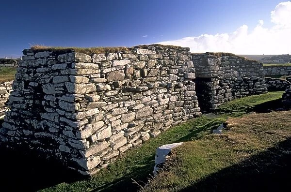 The blockhouse guarding the entrance