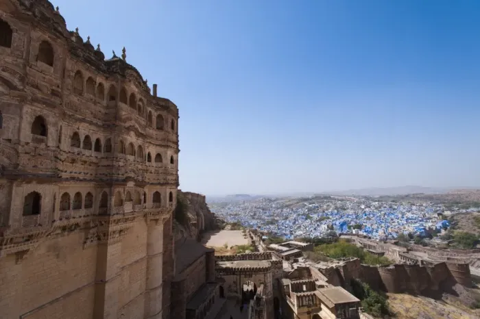 Framed Print : The Blue City of Jodhpur seen from the Mehrangarh Fort, Jodhpur, Rajasthan, India, Asia Framed Print : The Blue City of Jodhpur seen from the Mehrangarh Fort, Jodhpur, Rajasthan, India, Asia