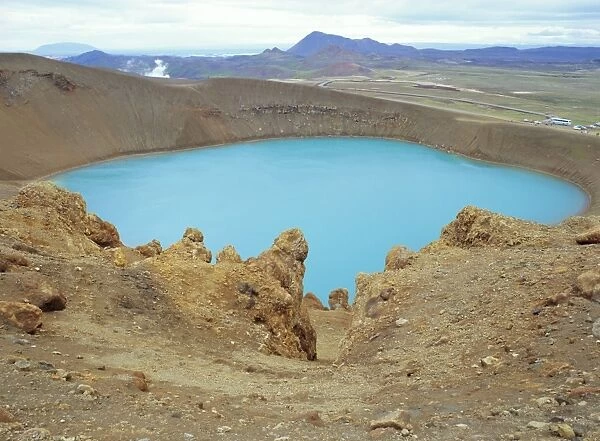 The Blue Crater Lake of Viti