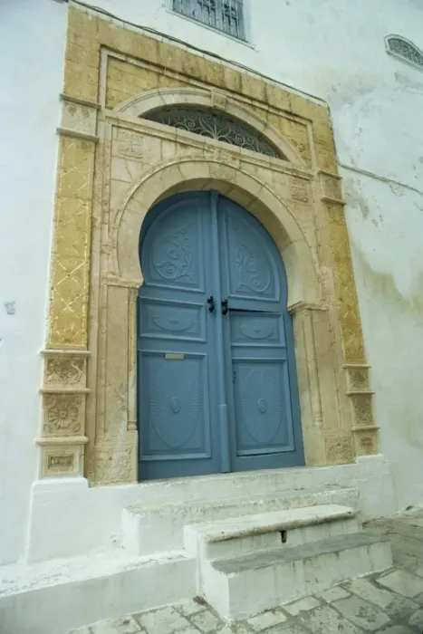 Framed Print : Blue door, Sidi Bou Said Framed Print : Blue door, Sidi Bou Said