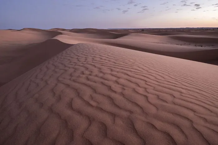 Framed Print : Blue hour on the Sahara Desert sand dune patterns, Erg Chebbi, Merzouga, Morocco Framed Print : Blue hour on the Sahara Desert sand dune patterns, Erg Chebbi, Merzouga, Morocco
