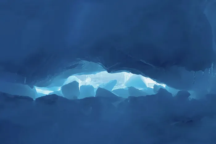 Framed Print : Blue ice inside iceberg, Antarctica, Polar Regions Framed Print : Blue ice inside iceberg, Antarctica, Polar Regions