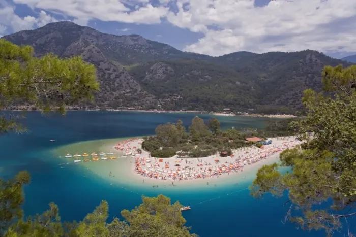 Framed Print : The Blue Lagoon, Bay of Oludeniz, Olu Deniz, near Fethiye, Anatolia, Turkey Framed Print : The Blue Lagoon, Bay of Oludeniz, Olu Deniz, near Fethiye, Anatolia, Turkey