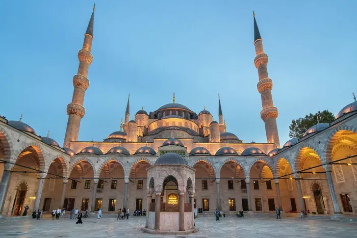 Framed Print : Blue Mosque at twilight, Sultanahmet, UNESCO World Heritage Site, Fatih District, Istanbul Province, Turkey, Europe Framed Print : Blue Mosque at twilight, Sultanahmet, UNESCO World Heritage Site, Fatih District, Istanbul Province, Turkey, Europe