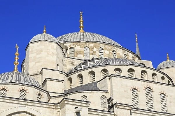 Blue Mosque, UNESCO World Heritage Site, Sultanahmet District, Istanbul, Turkey, Europe