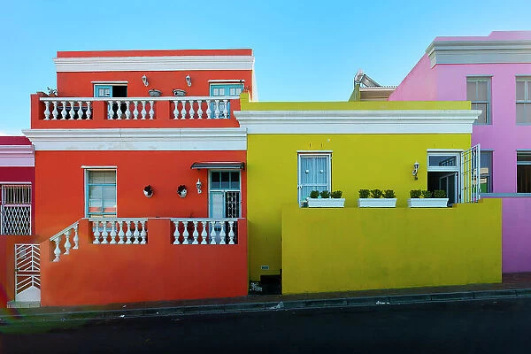 Bo-Kaap, Historical colorful center of Cape Malay culture, Cape Town, South Africa, Africa